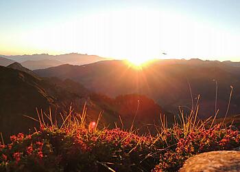 Hiking weekend in the valley of alpine pastures